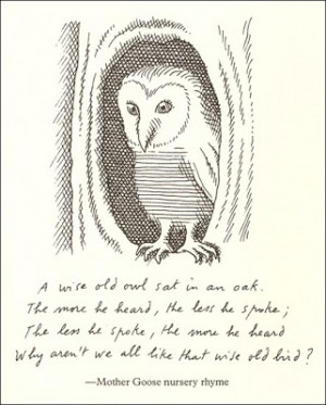 Wise Owl Quotes Sayings