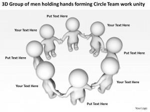 3d_group_of_men_holding_hands_forming_circle_team_work_unity_ppt ...