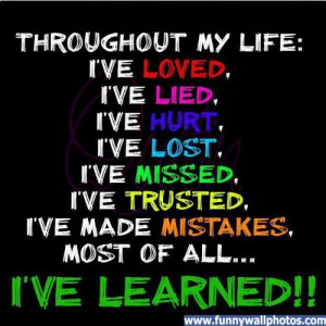 ve Learned!