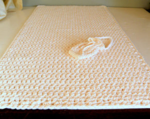 ... Soap Saver Sack GWP, Handmade Crocheted Spa Collection Bath Mats Gift