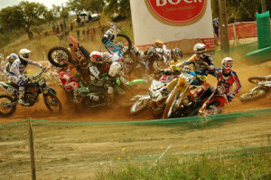 Motocross is an off road motorcycle or bicycle race world renown for ...