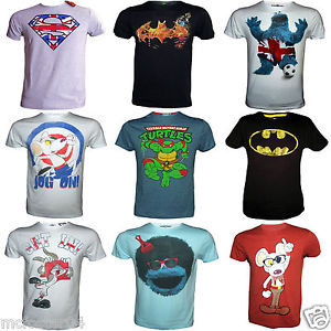 ... -Mens-Boys-DangerMouse-Cookie-Monster-Bugs-Bunny-Size-XS-S-M-L-XL-NEW