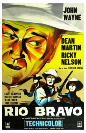 Rio Bravo, French Movie Poster, 1959 Premium Poster