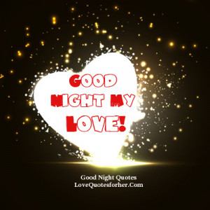 Good Night My Love