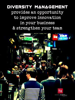 Diversity management provides an opportunity to improve innovation in ...