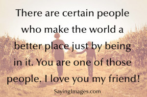 Daily Quotes: I Love You My Friend ~ Mactoons Inspirational Quotes ...
