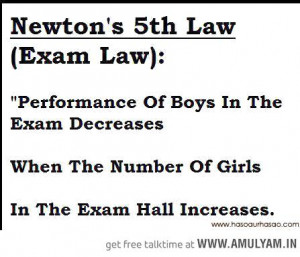 Newton's 5th Law(Exam Law) - Jai Rathnam