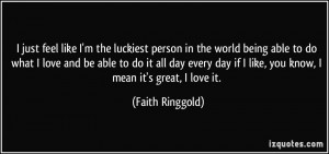 More Faith Ringgold Quotes