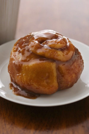 Nutty caramel buns made using Grands! biscuits are a sweet Fall treat ...