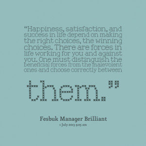 Quotes About Satisfaction in Life