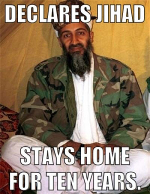 Osama Stays Home