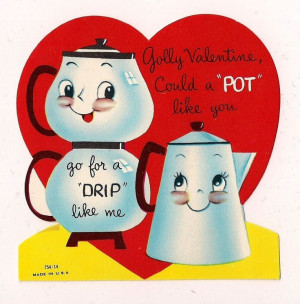 Vintage Coffee Valentine