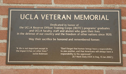 With Veterans Day approaching, UCLA honored fallen Bruin soldiers Nov ...