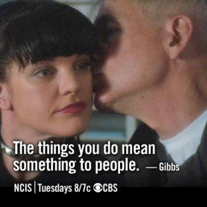 Abby & Gibbs - a special relationship ~j