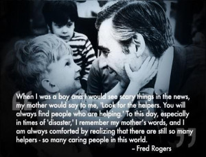 Mr Rogers look for the helpers