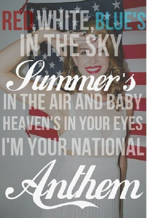 National Anthem - Lana del Rey lyrics