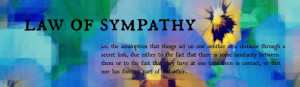 Law Of Sympathy, I.E. The Assumption That Things Act On One Another At ...