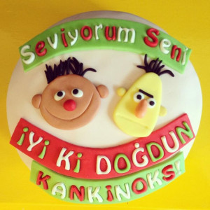 Bert And Ernie Birthday Cakes