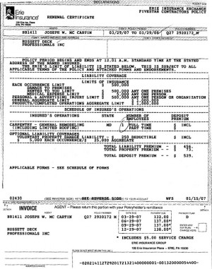 llc supplier insurance requirements thilmany llc supplier insurance ...