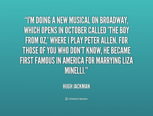 Broadway Musical Quotes Preview quote