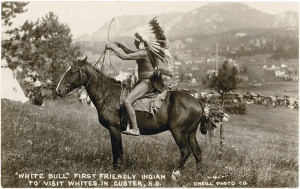 white bull lakota on horseback o neill photo company national museum ...