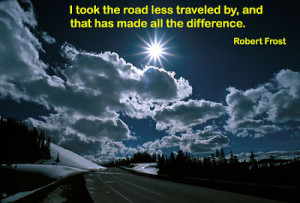 Inspirational Quotes-Road less travelled - Famous Quotations, Daily ...