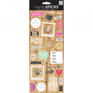 ... and My Big Ideas - MAMBI Sticks - Clear Stickers - Insta Love Sayings