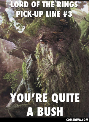 Lord of the Rings Pick-Up Lines