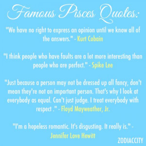 Famous Pisces Quotes