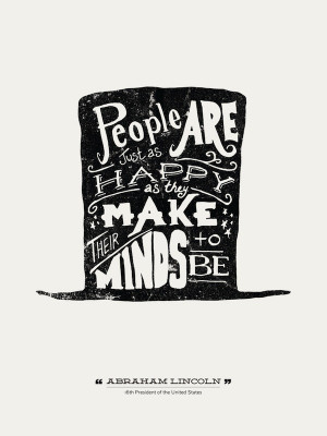 Hand-Lettered Typographic Posters Of Quotes From Famous People