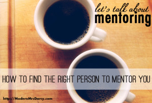 This year we’re having a monthly series on mentoring. Head here to ...