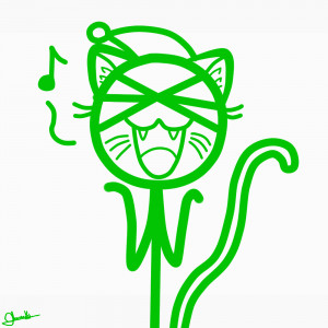 Kitty Lord Tourettes by FenixFinnFlipBlue