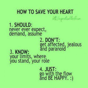 How to Save Your Heart