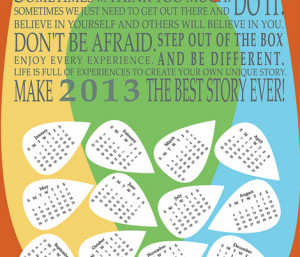 April Quotes and Sayings for Calendars