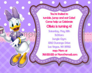 Daisy Duck Personalized