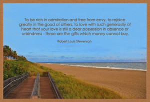 To be rich in admiration and Love quote pictures