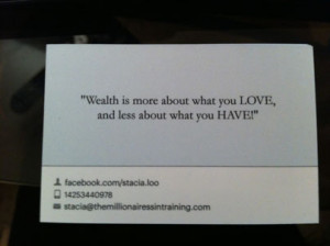 Business Card On Facebook