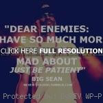 ... big sean, quotes, sayings, expect the best rapper, big sean, quotes