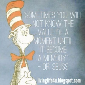 Live YOUR Life!: Dr. Seuss - Day 8