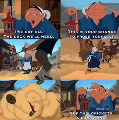 Mulan- hilarious grandma :)