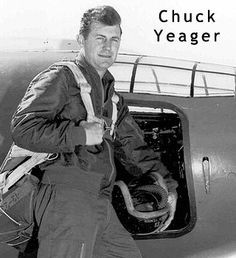 Chuck Yeager - First to break sound barrier - Myra, WV More
