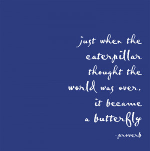 Just When the Caterpiller - Anonymous