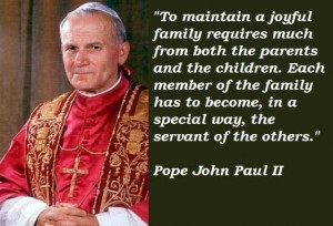 Pope john paul ii famous quotes 5