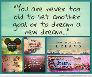 Chase After Your Amazing Dreams