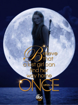 Once Upon A Time Emma Swan promo poster