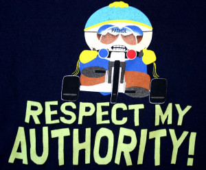 Cartman South Park Respect My Authority Respect my authority from