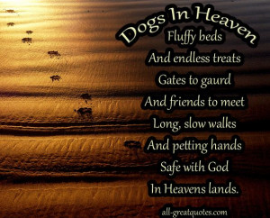 Dogs In Heaven Quotes