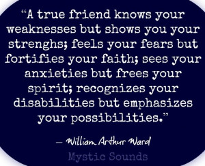 True Friendship Quotes For Facebook True friends quote via www.