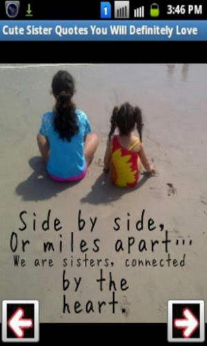 cute sister quotes you will definitely love for you in one application ...