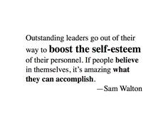 Sam Walton #inspirational #quote on leadership More